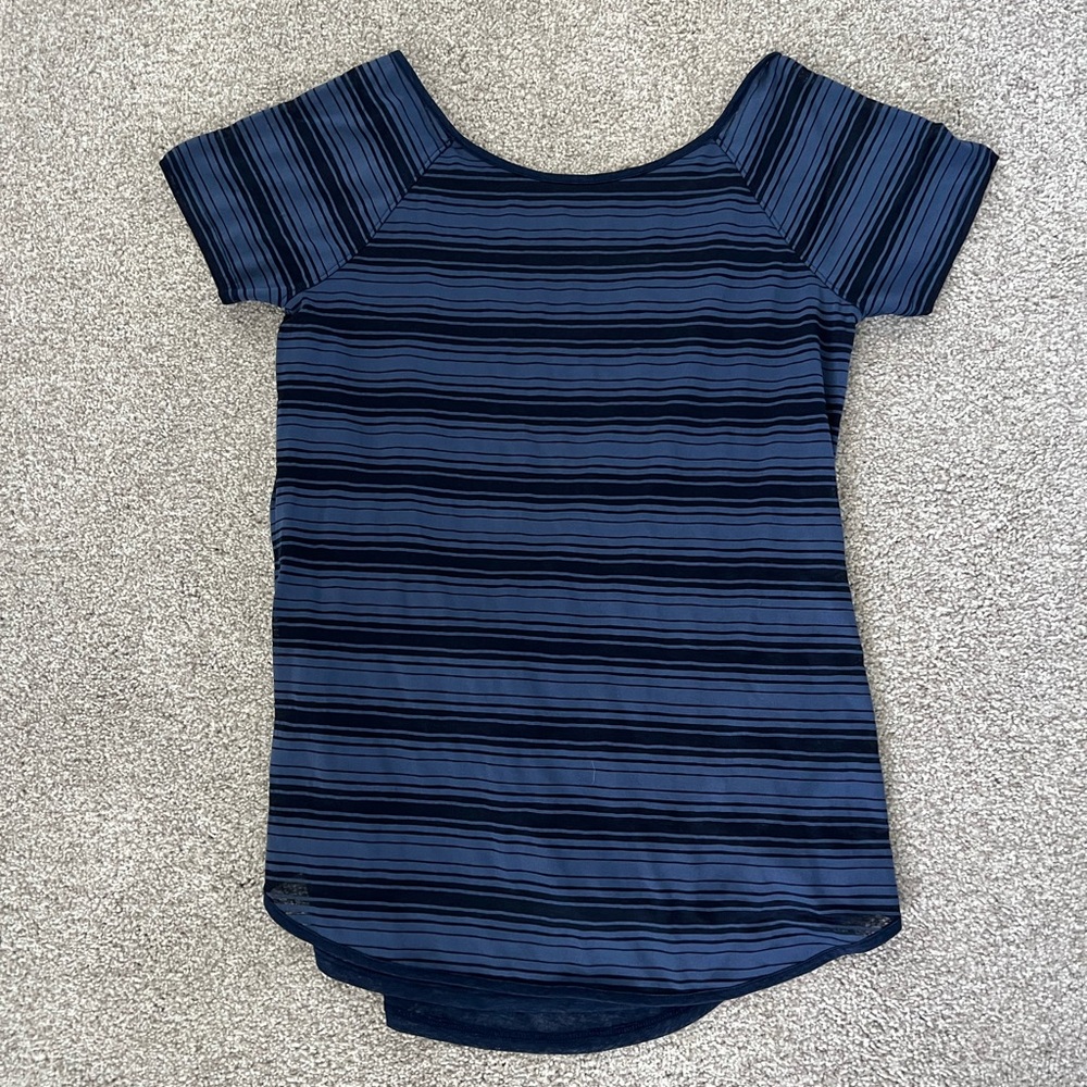 Blue Athleta Top